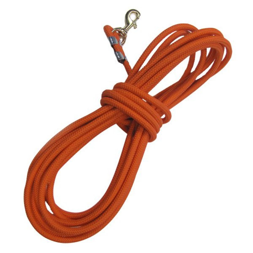 Check Cord Leash For Dog Training 25' - Blaze Orange - Lion Country Supply - USA