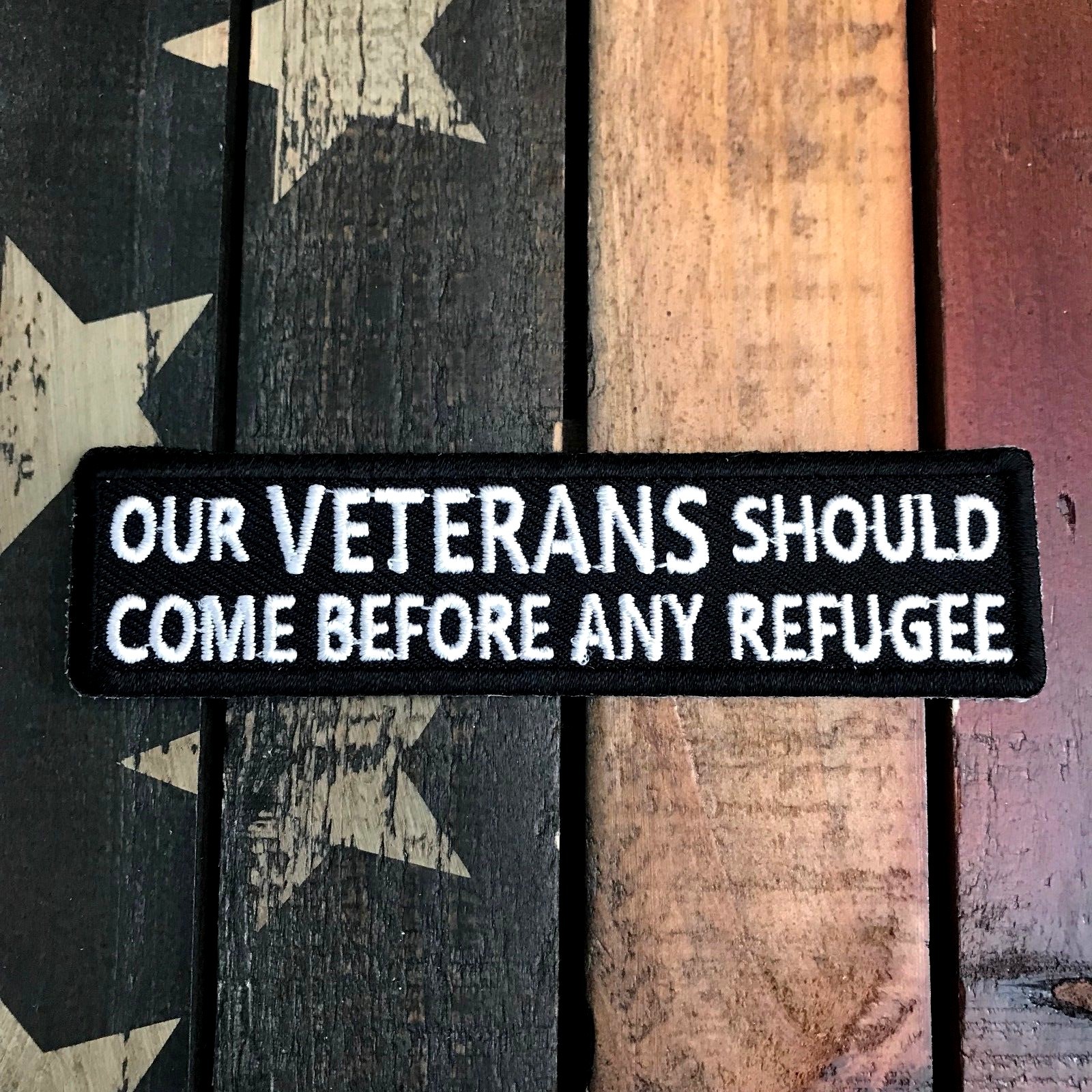 Our Veterans Should Come Before Any Refugee Patch