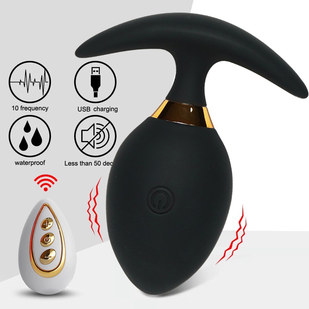 Vibrating-Anal-Prostate-Massage-Butt-Plug-G-spot-Vibrator-Sex-Toy-for-Men-Women