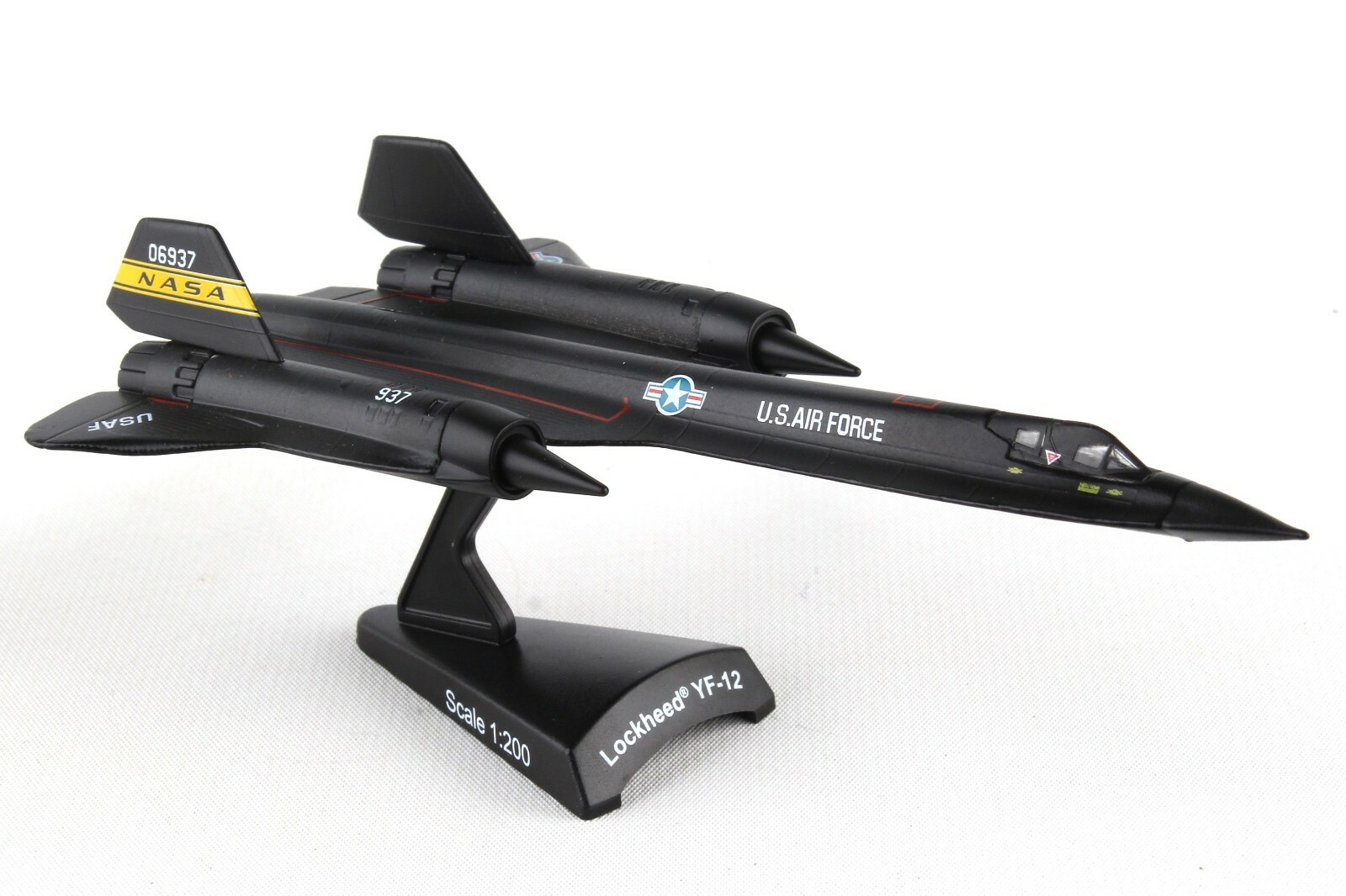 POSTAGE STAMP (PS5389-1) NASA YF-12 1:200 SCALE DIECAST METAL MODEL