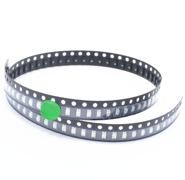 100 pcs Super bright SMD SMT 1206 GREEN LED lamp Bulb TOP NEW