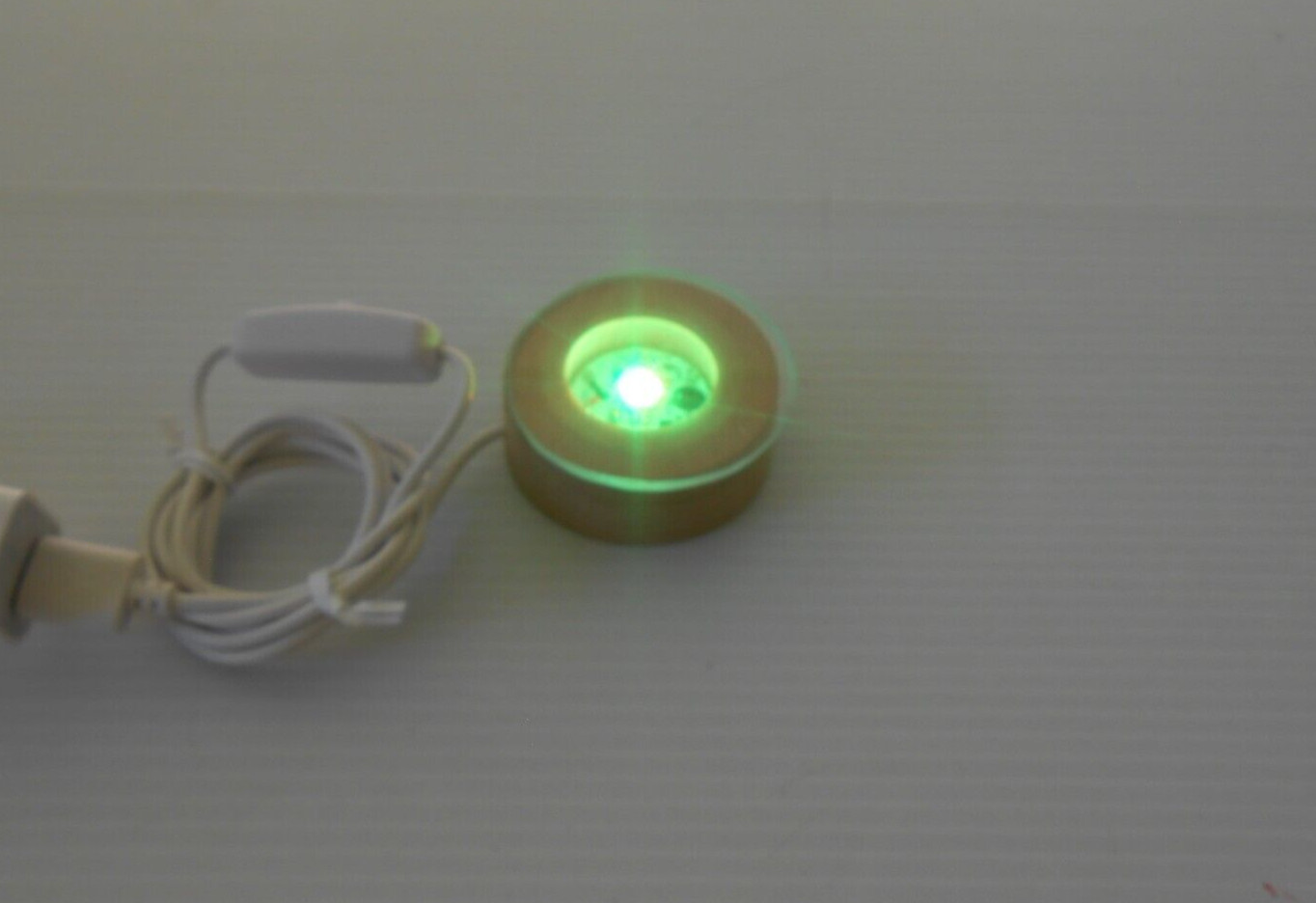 Color Changing L E D Glow Base T-1062