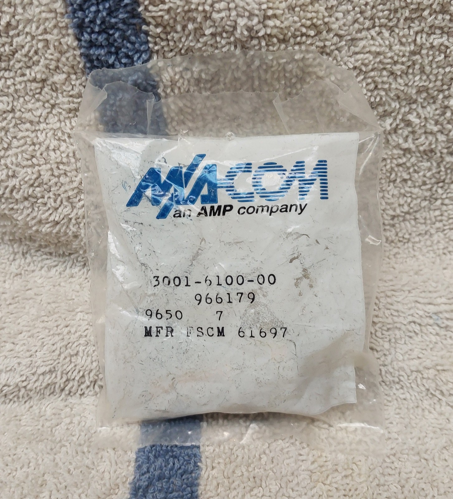 AMP - Macom 50 Ohm 2 Watt DC-18Ghz Terminator N-Male Mil Spec 3001-6100-00