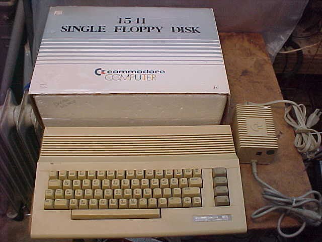 Commodore 64 C64 Bundle 1541 Disk Drive Power Supply