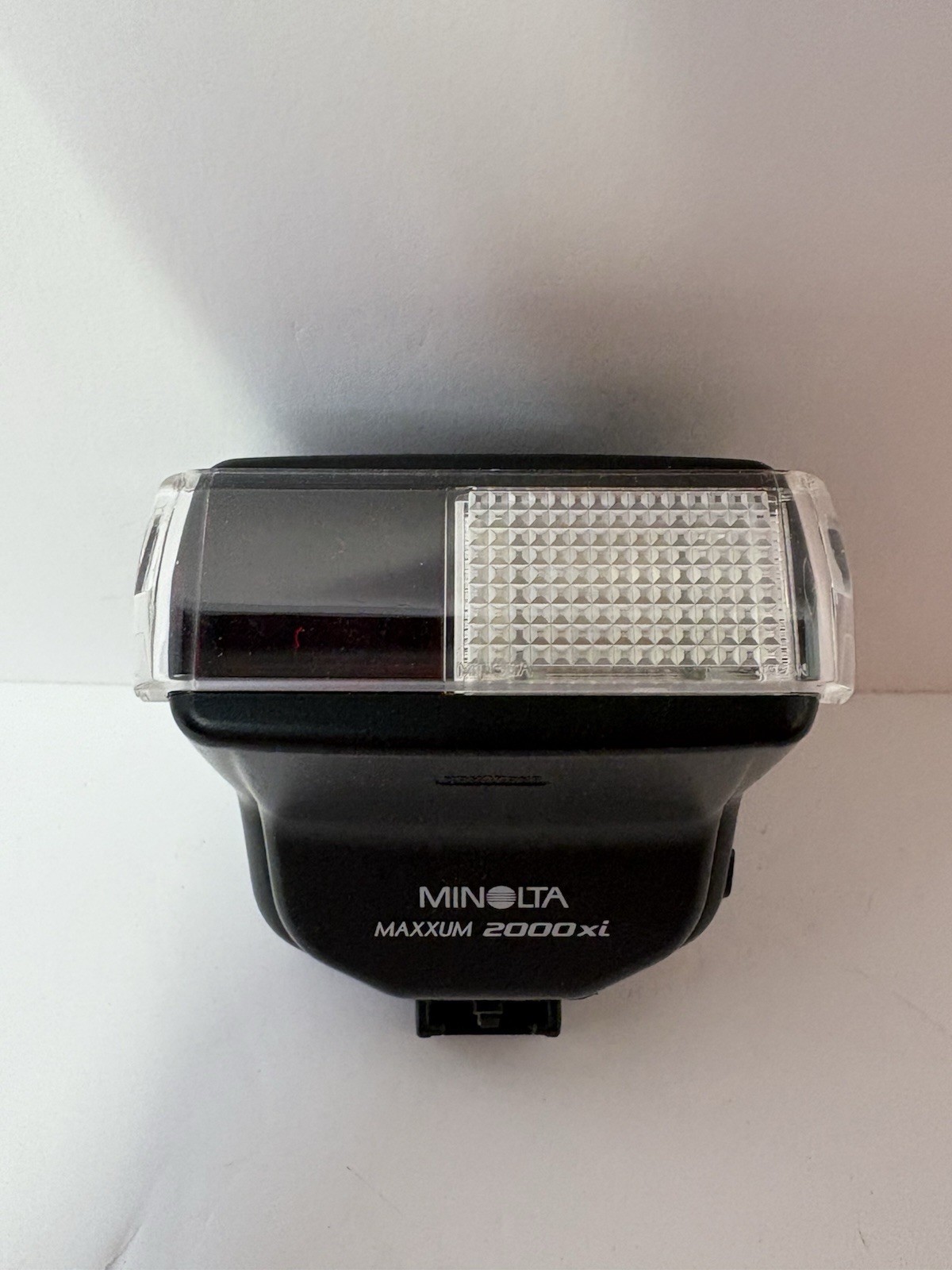 Minolta Program 2000xi Shoes Mount Flash for Maxxum, Used, Untested