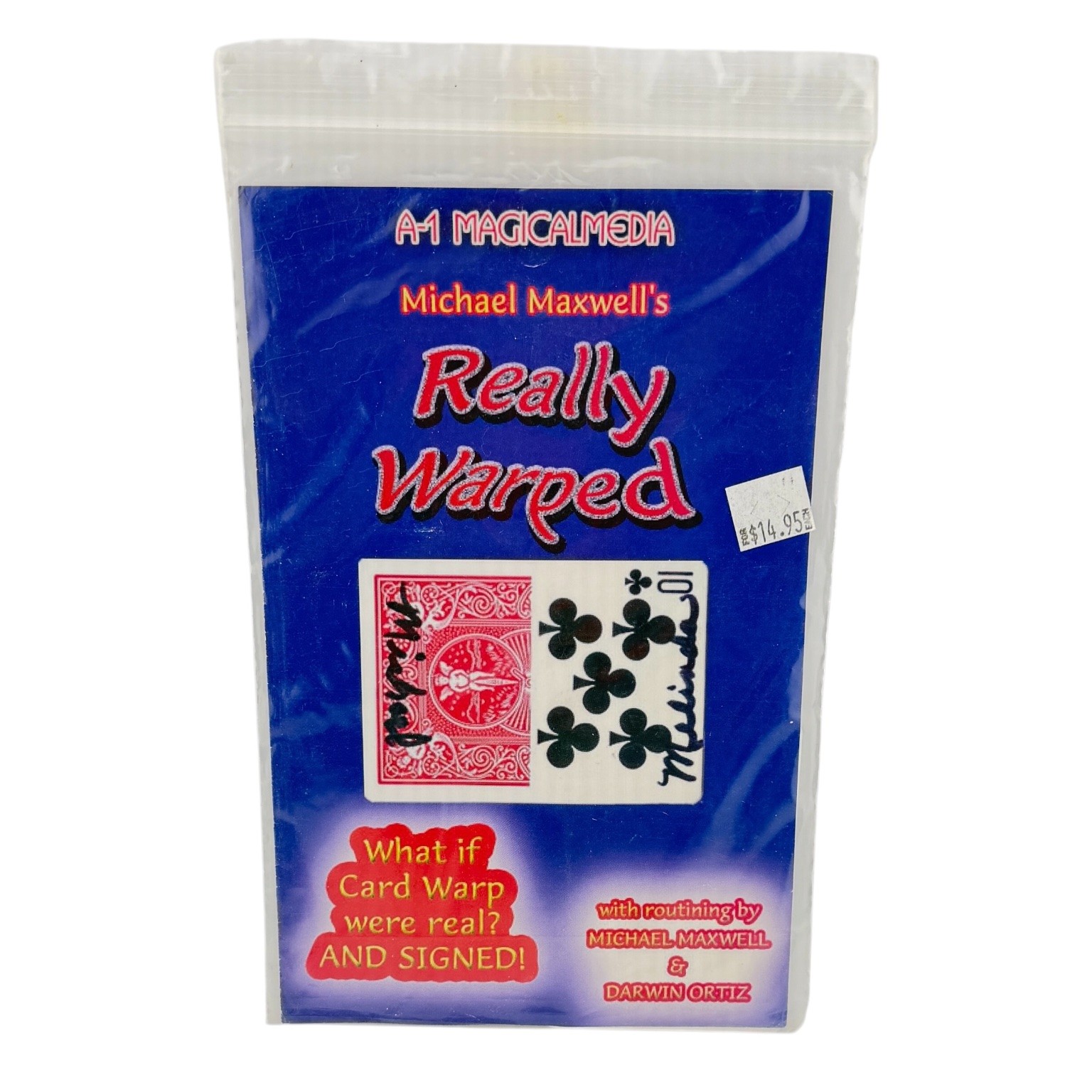 A-1 MagicalMedia Michael Maxwell's Really Warped Card Magic Trick
