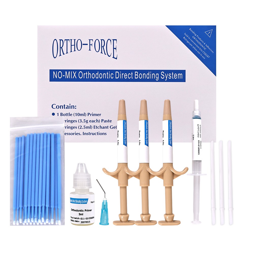 Dental Bracket Braces Glue Ortho Bonding Light Cure Resin/LED Light Cure Lamp