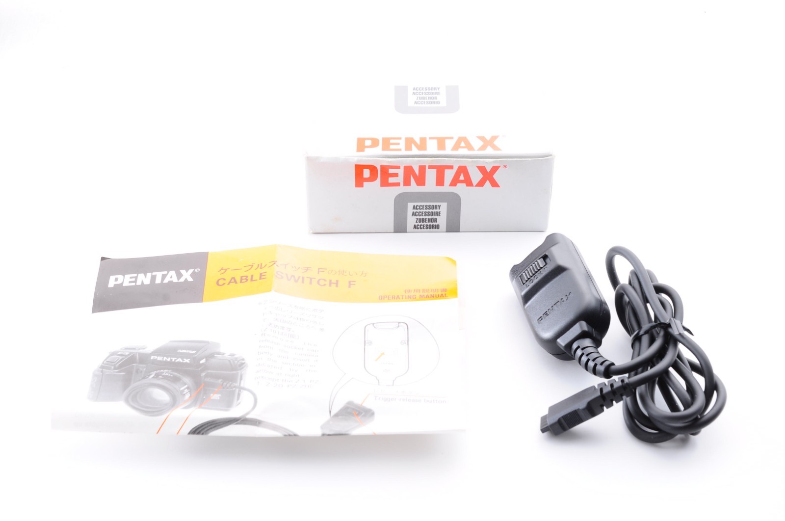 Pentax Cable Switch F Shutter Release Excellent+5 from Japan Z1519