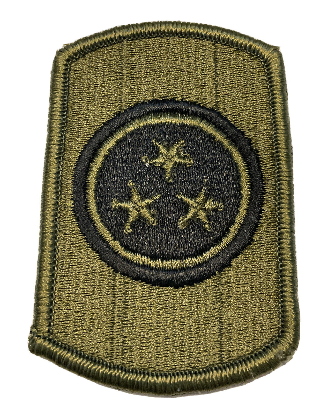VIETNAM ERA & Post U.S. ARMY 30th ARMORED BRIGADE MERROW EDGE SUBDUED PATCH