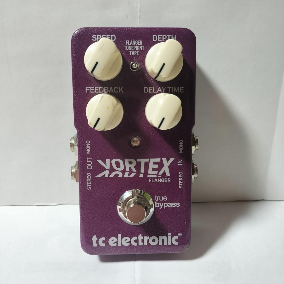 TC Electronic Vortex Flanger Effects Pedal Verified