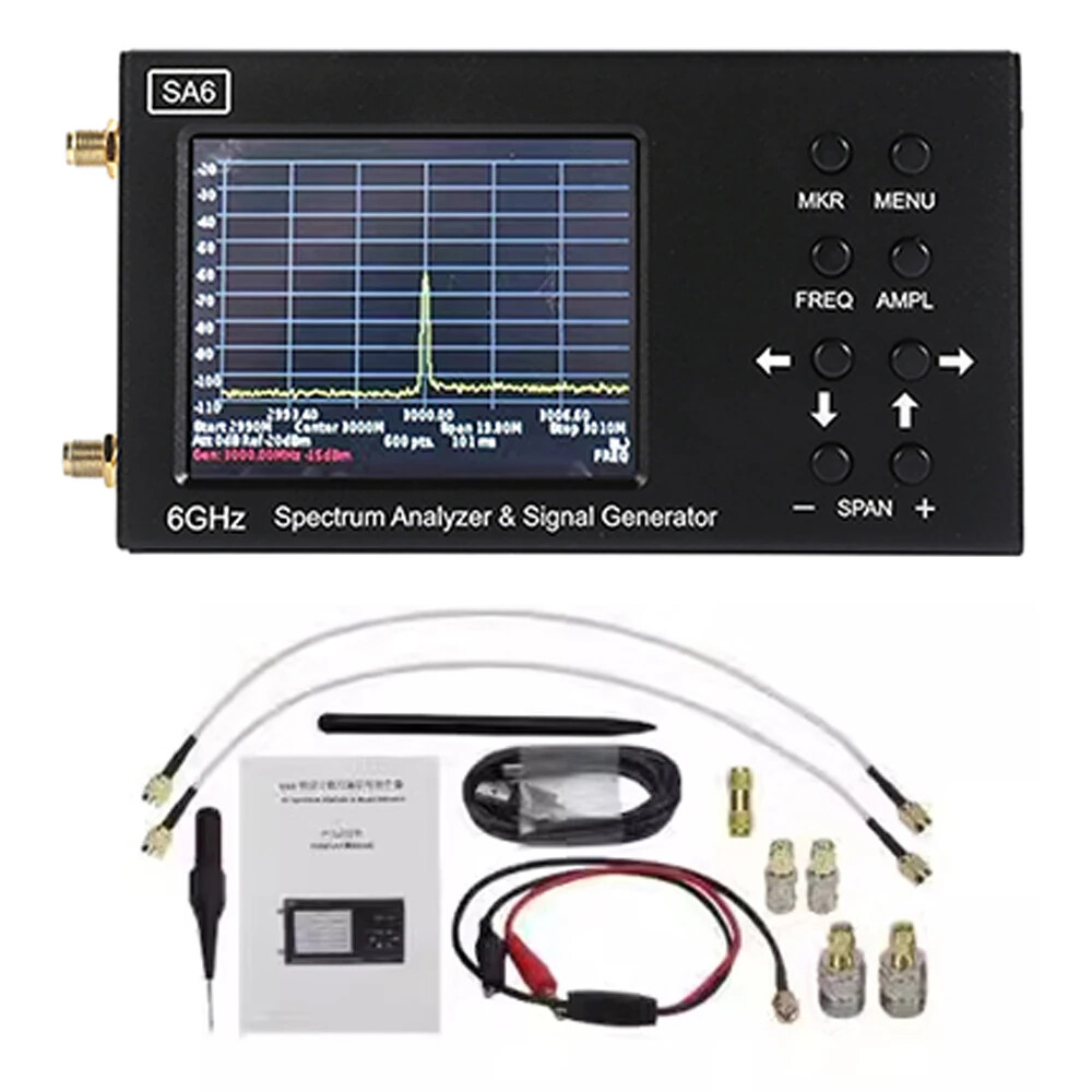 SA6/SA8 Spectrum Analyzer Handheld Wireless Signal Test and Analysis Instruments