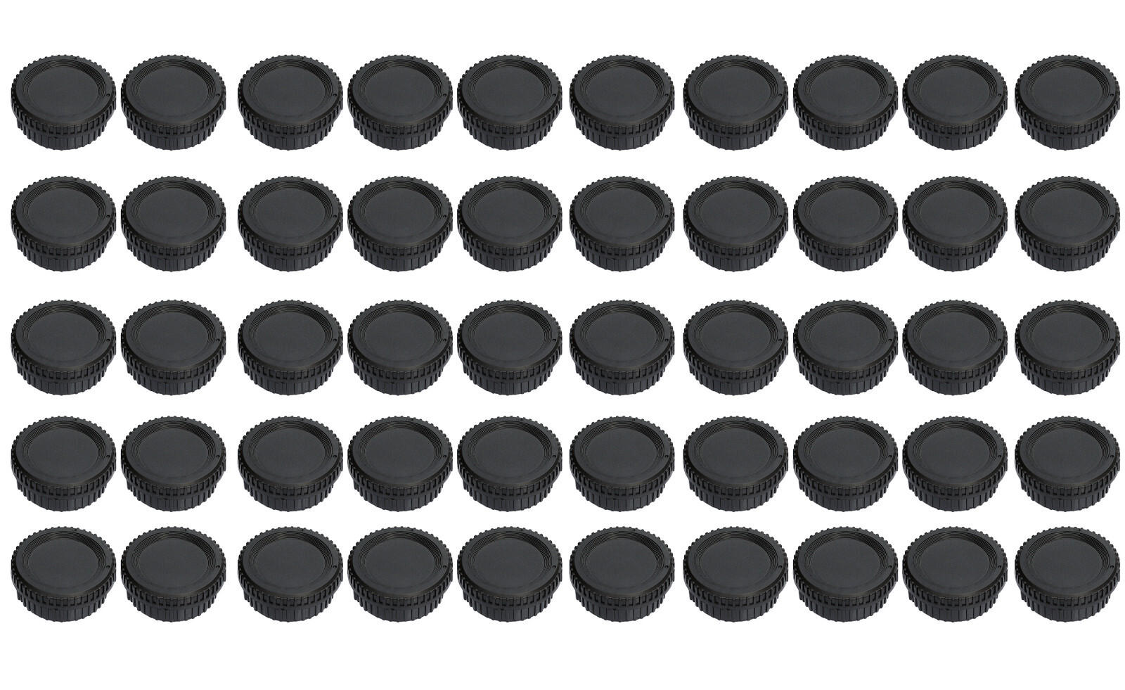 (50 Pcs ) Rear Lens Covers Camera Body Caps Nikon DSLR D3400 D3300 D3200 D7500
