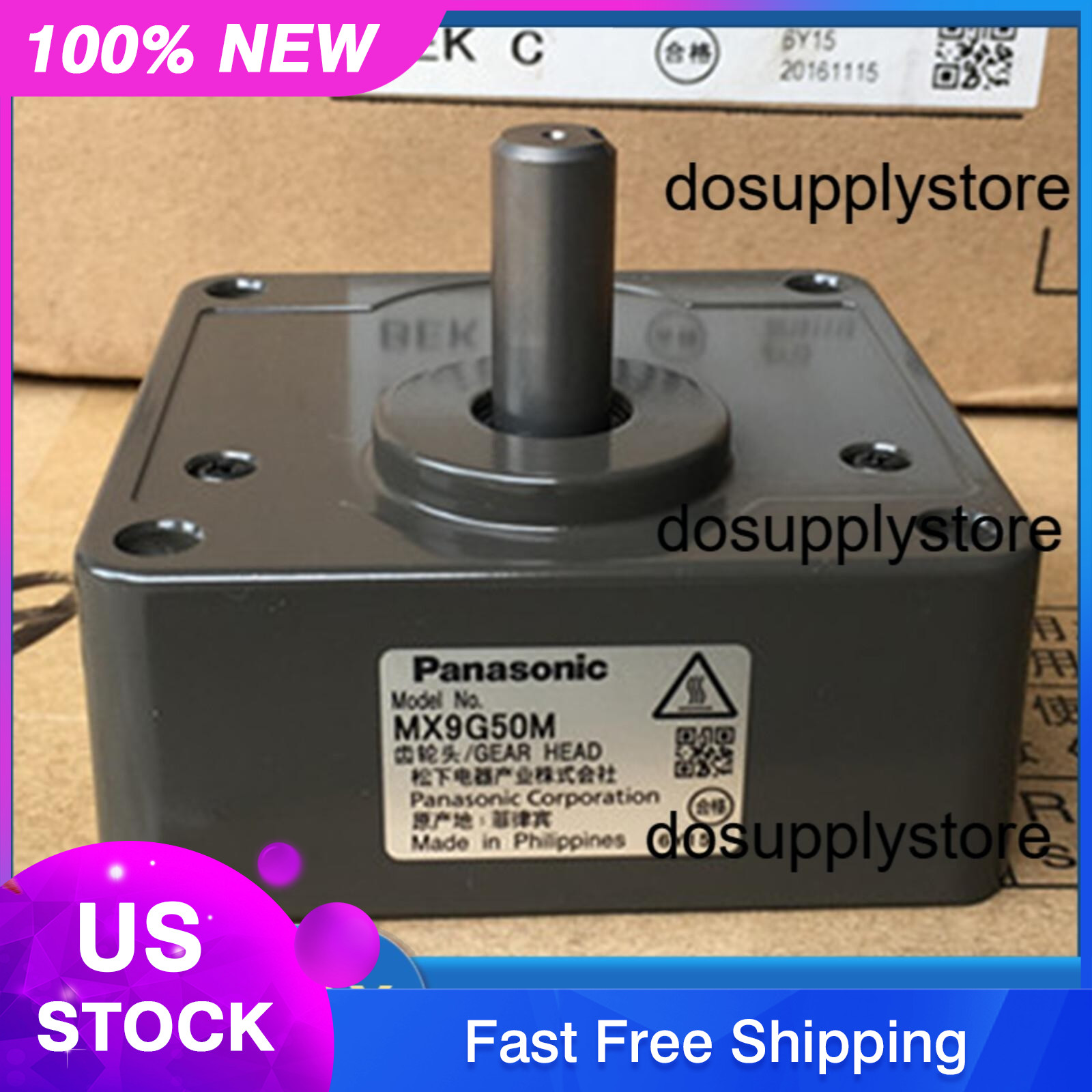 1pc NEW Panasonic MX9G50M Motor Gear Head