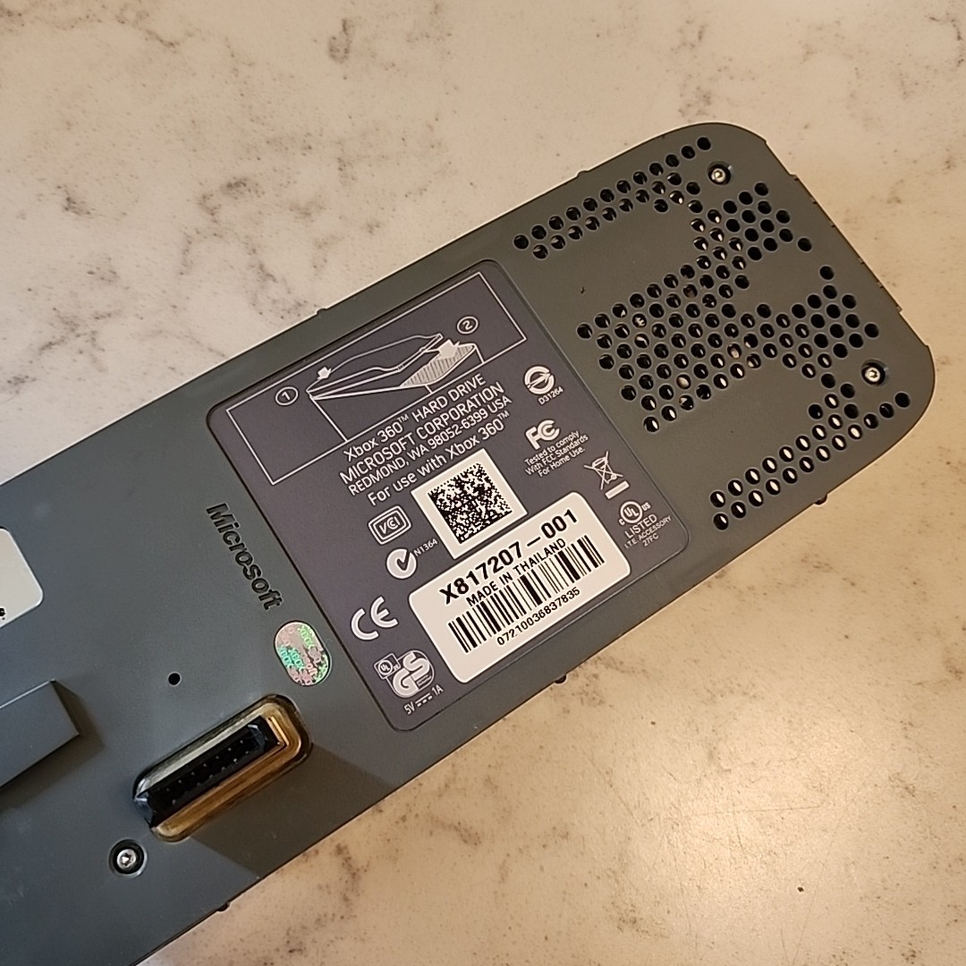 Official Microsoft Xbox 360 60GB HDD Hard Drive