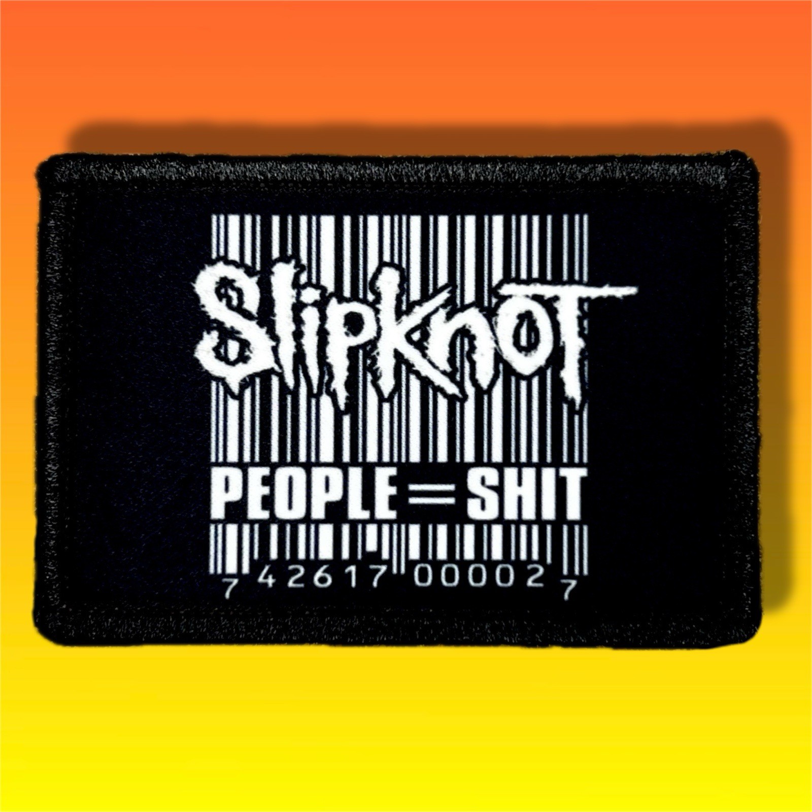 Slipknot Morale Patch / Military ARMY Tactical Band Hook & Loop 746