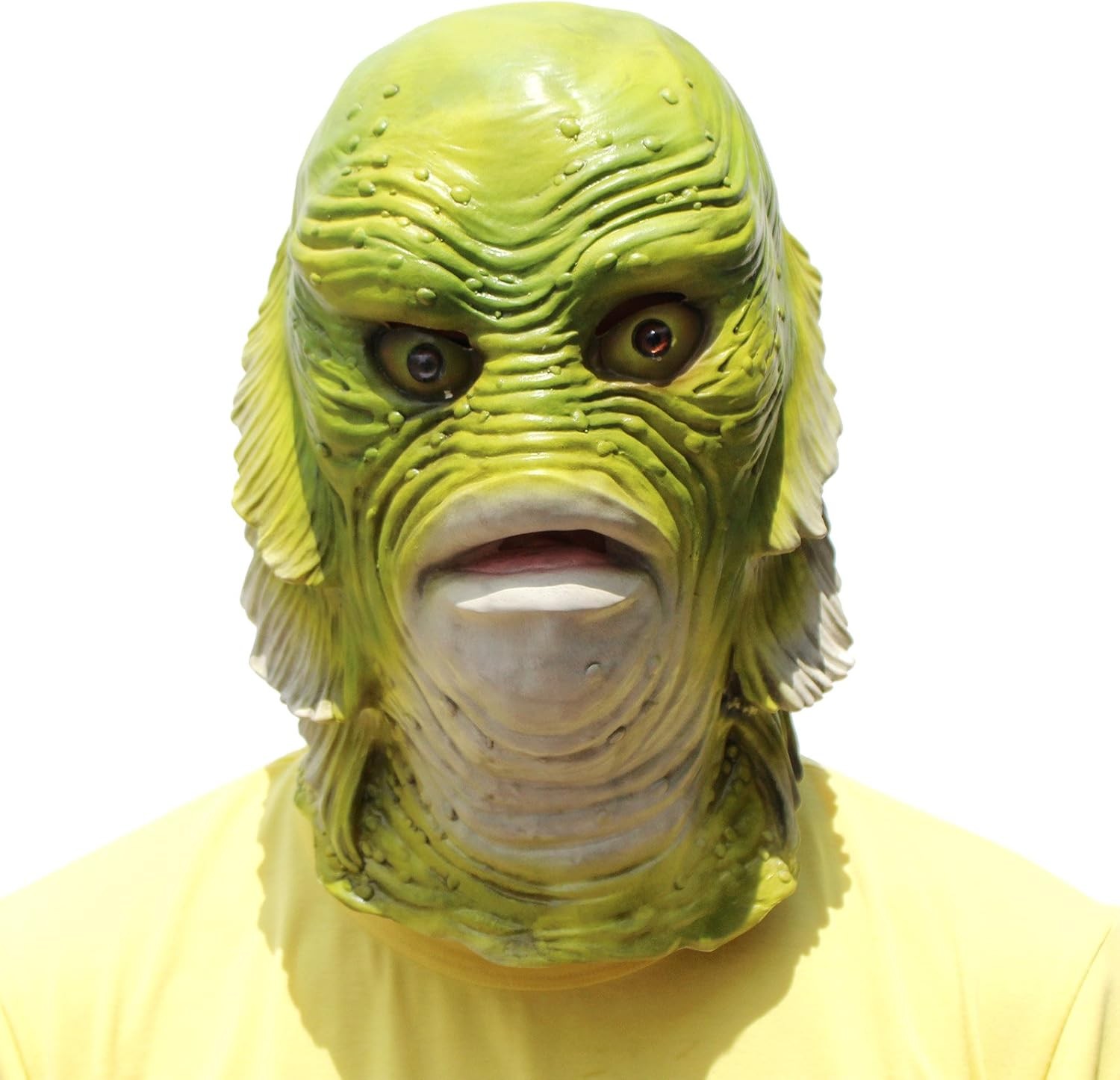 PartyHop - Fish Mask - Halloween Animal Head Creature from The Black...