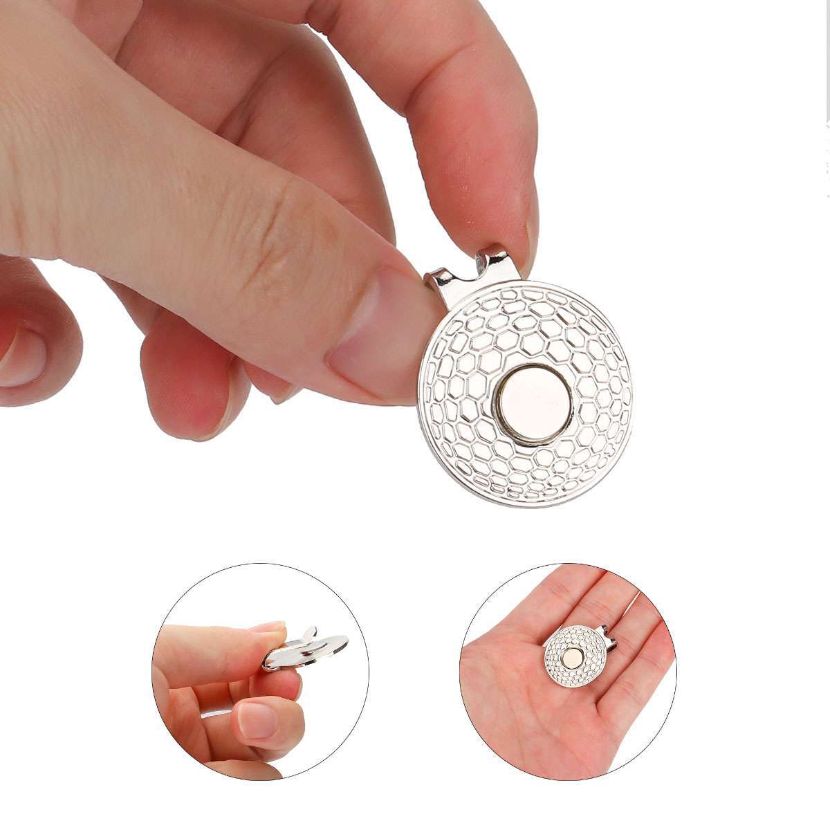 1/5/10Pcs Golf Magnetic Hat Clip Ball Marker Hat Clip For Ball Marker Golf Gifts