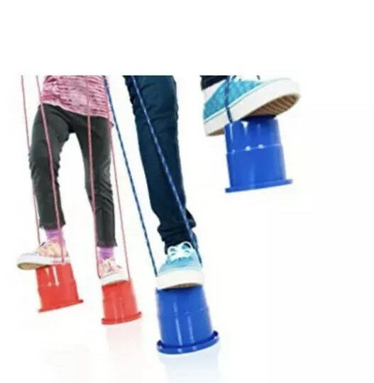 Just Jump It EZ Steppers Agility Toy - Can Stepper Toys (Purple)