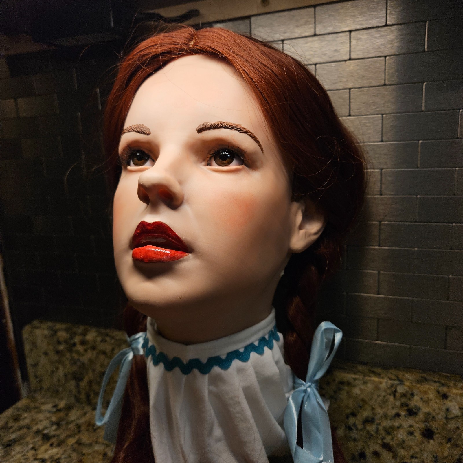 Wizard of oz DOROTHY Judy Garland life size head bust