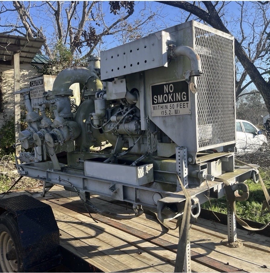 Diesel Irrigation Pump Self Priming Low Hours