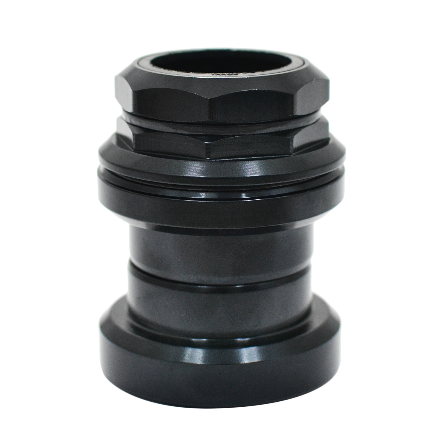 Tange Seiki Falcon FL270C 1 1/8" Sealed Bearing Old School Threaded , Black
