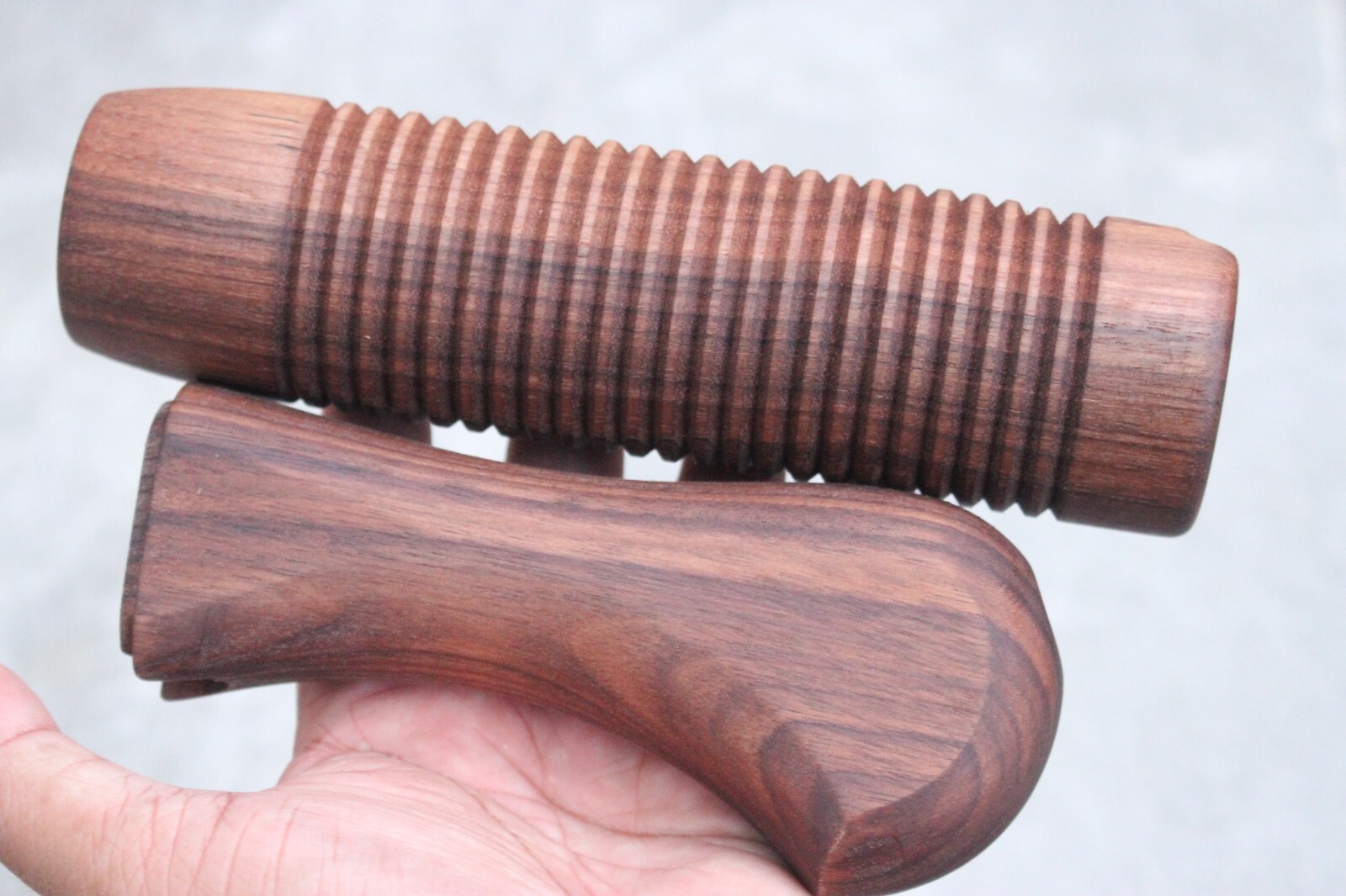 20 GA. REMINGTON 870 TAC 14 STOCK & OVAL FOREND CORNCOB WALNUT WOOD OIL FINISHED