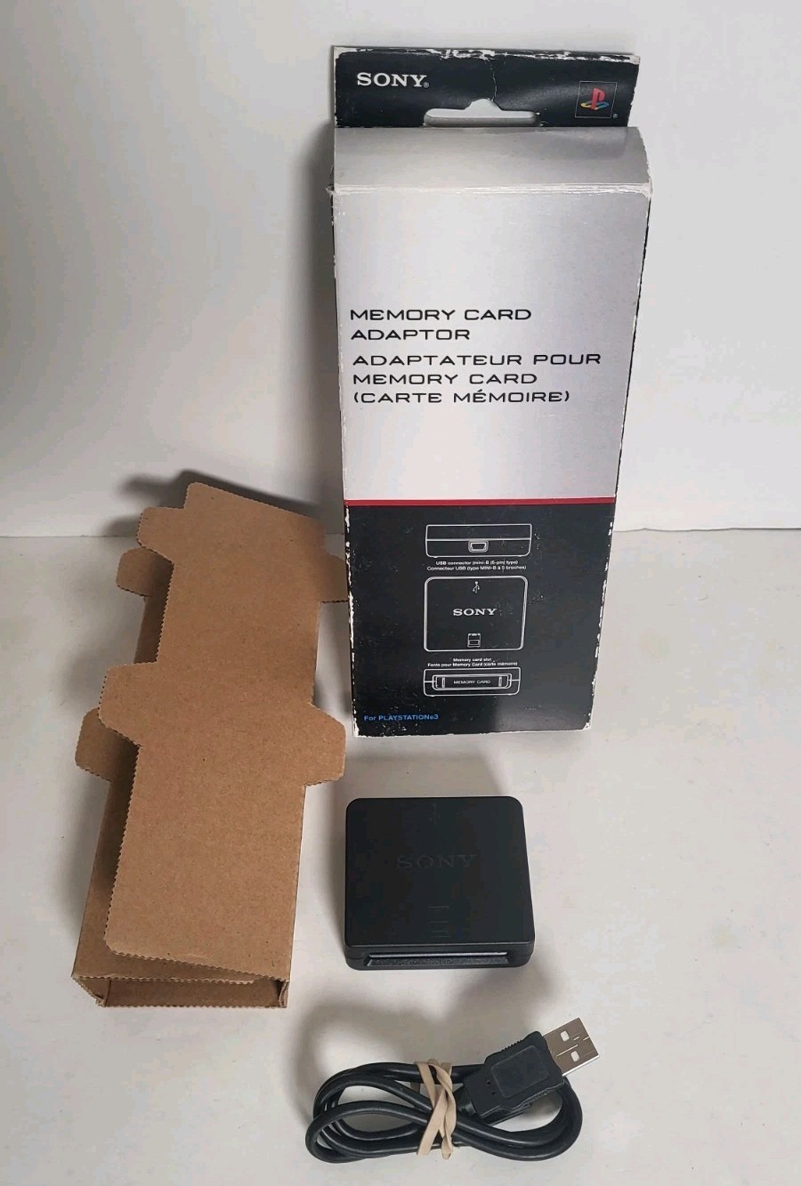 Official Sony PS2 to PS3 Memory Card Adaptor (OEM) Transfer Adapter CECHZM1 BOX