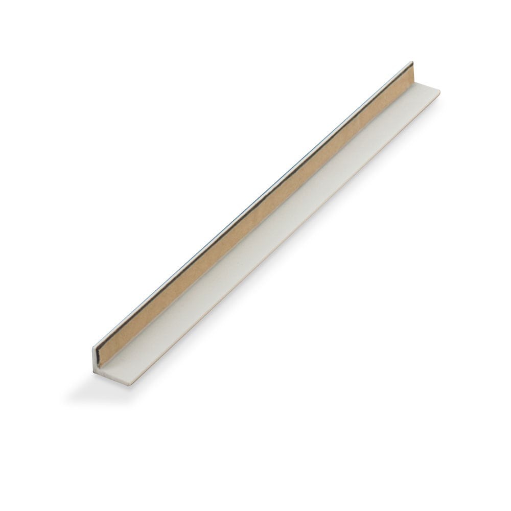 Outwater Wht 5/16"x7/16"x3/64" Thick Styrene 90 Deg Angle Mldg - Size Options