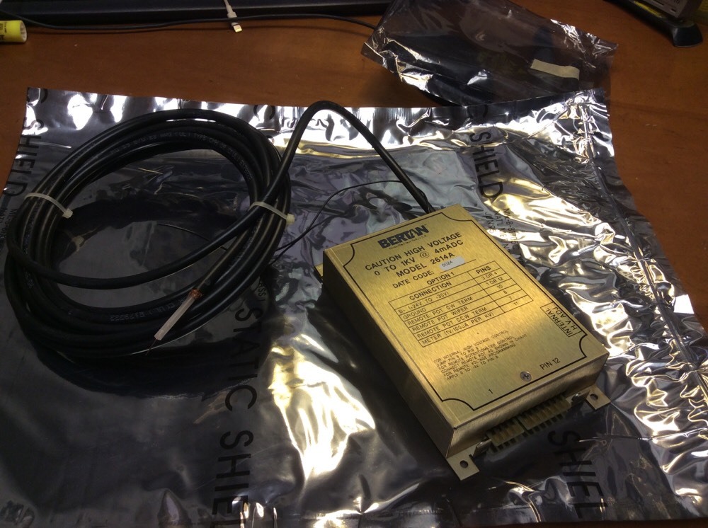 Bertan 2614A Caution High Voltage Option 1 1KV 4mADC Power Supply RARE NEW $199