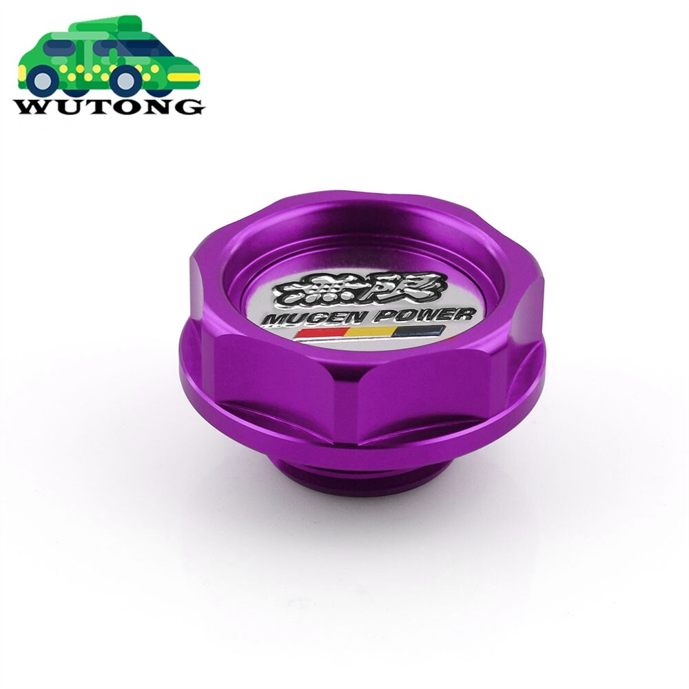 JDM Purple Screw-In Mugen Oil Filler Cap Valve Cover For Honda Civic For Acura
