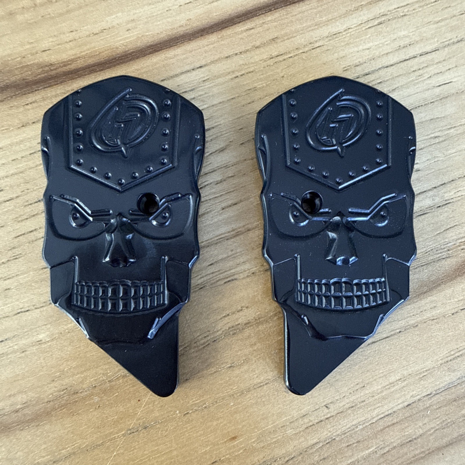 Hybrid Bob Long 2k2 intimidator Skull Eye Covers Gloss Black Paint Ball