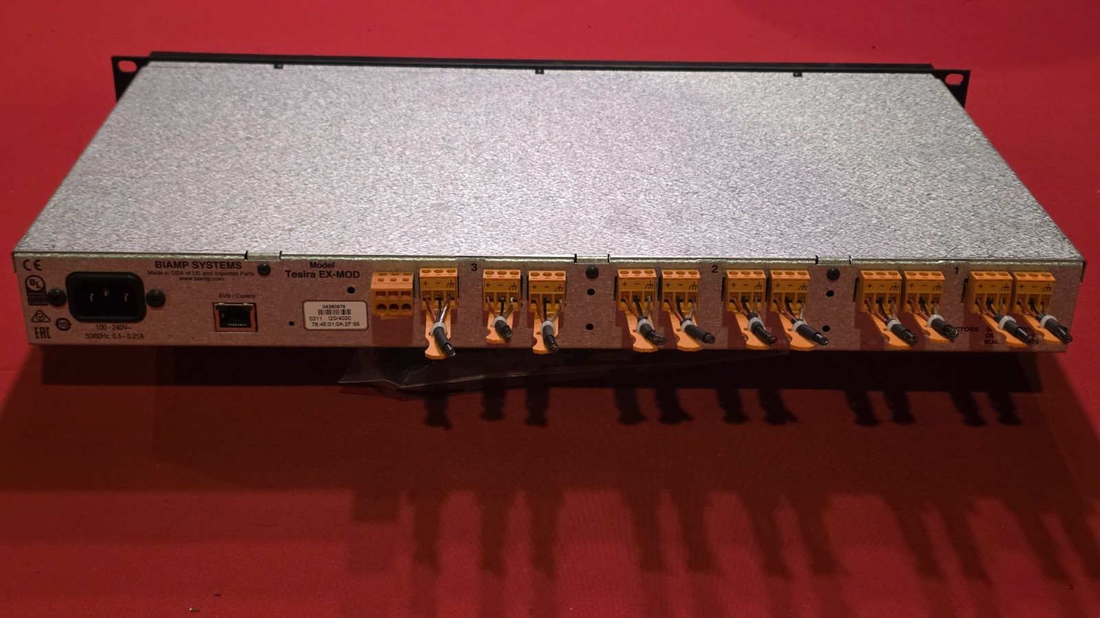 Biamp TESIRA EX-MOD Modular Expander Device