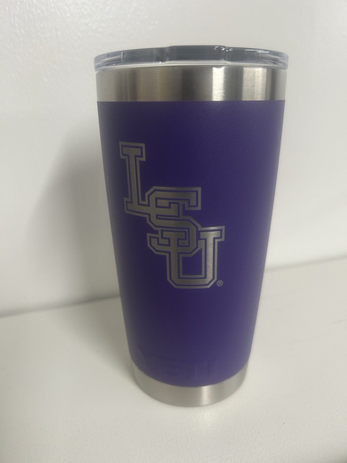 LSU PURPLE  Baseball & Softball Logo Yeti Cup Limited Edition Collector Cup