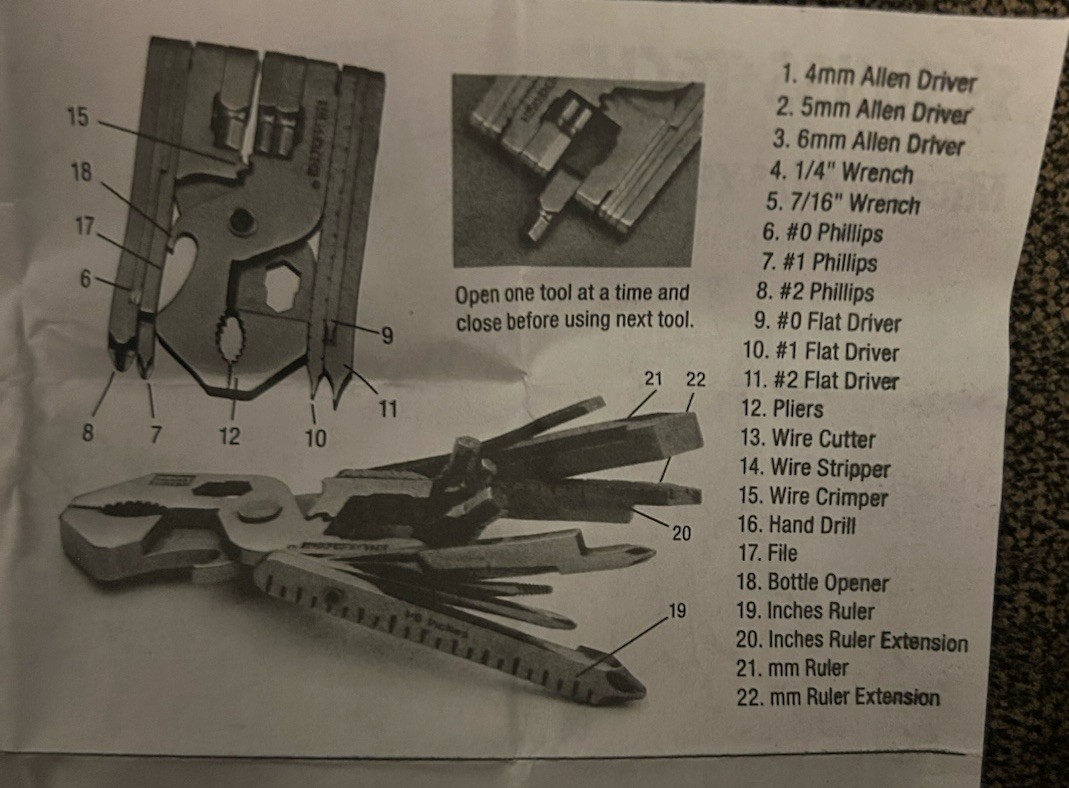 Swiss tech 5 tool set lot with tins