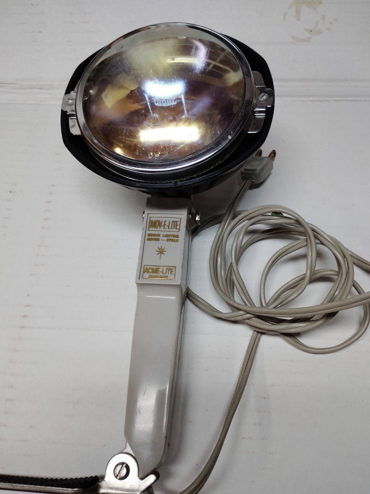 Acme Lite Movie Lite Vintage Chicago Light Works Made In USA