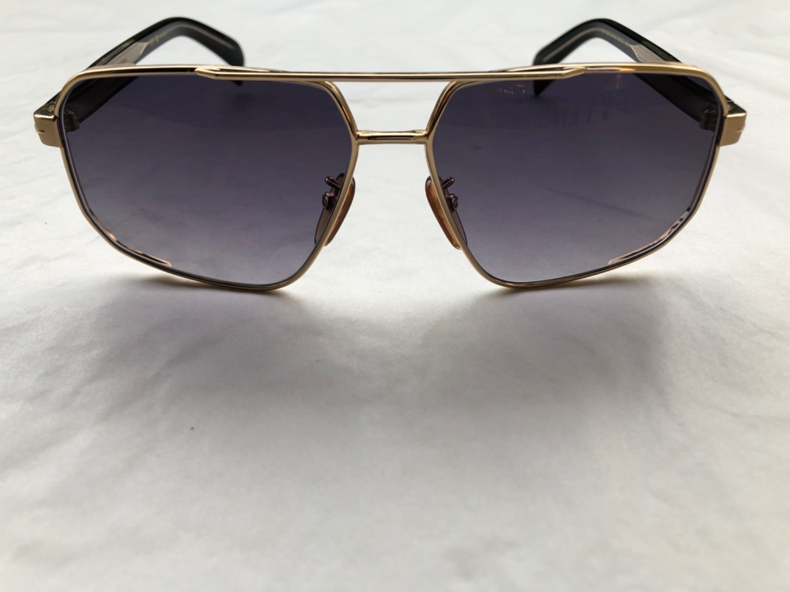 OBJ Beckham David Sun DB 7102 S 90 Gauge 61 Gold Glasses