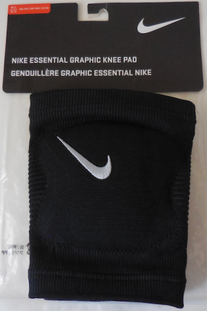 Nike Essential Graphic Knee Pads Black/Anthracite/Silver M/L One Pair