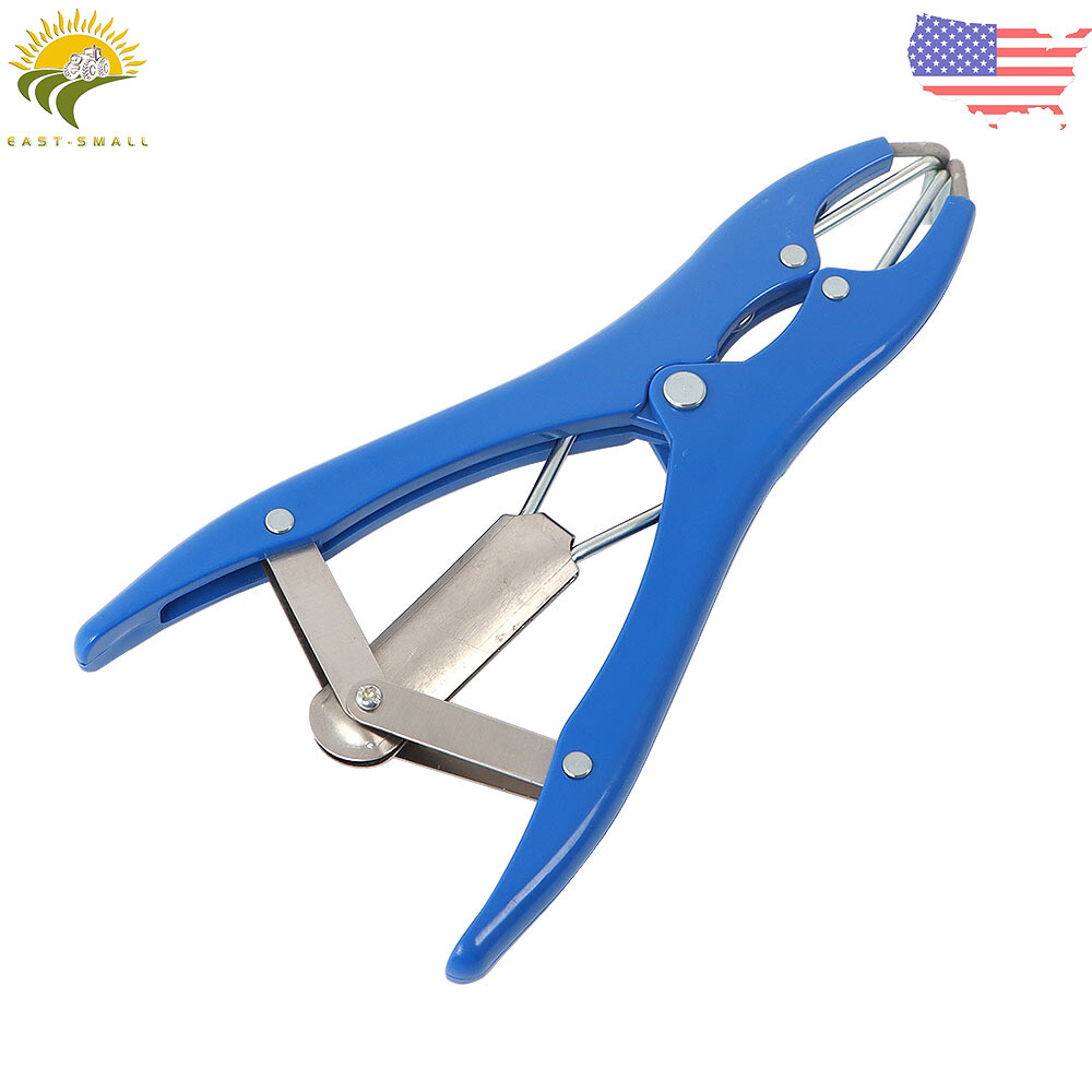 Bander Docking Elastrator Sheep Lamb Castration Applicator ＋ 100 Marking Ring