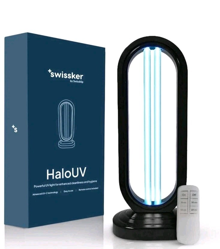 HaloUV Swissker By Swissklip Powerful UV Light Enchanched Cleaniness & Hygeine