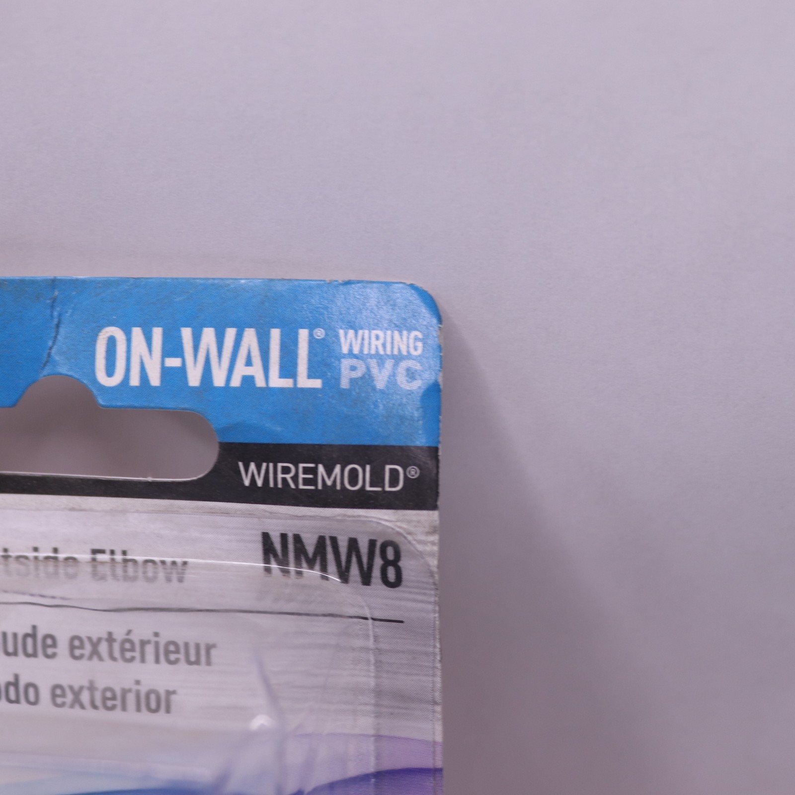 Legrand Wiremold Non-Metallic PVC Raceway Outside Elbow, White