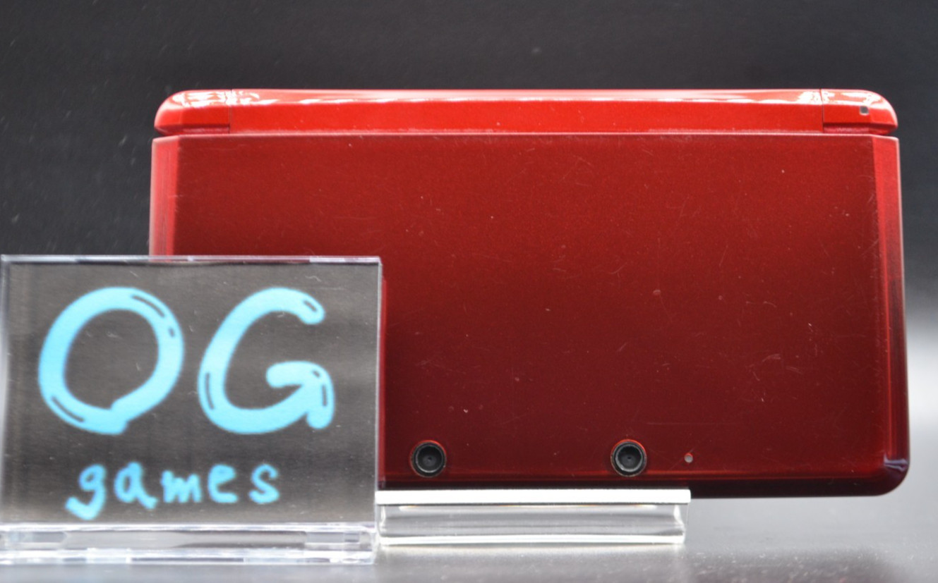 [REGION FREE]Nintendo 3DS Flare Red Console Used RANK A/B