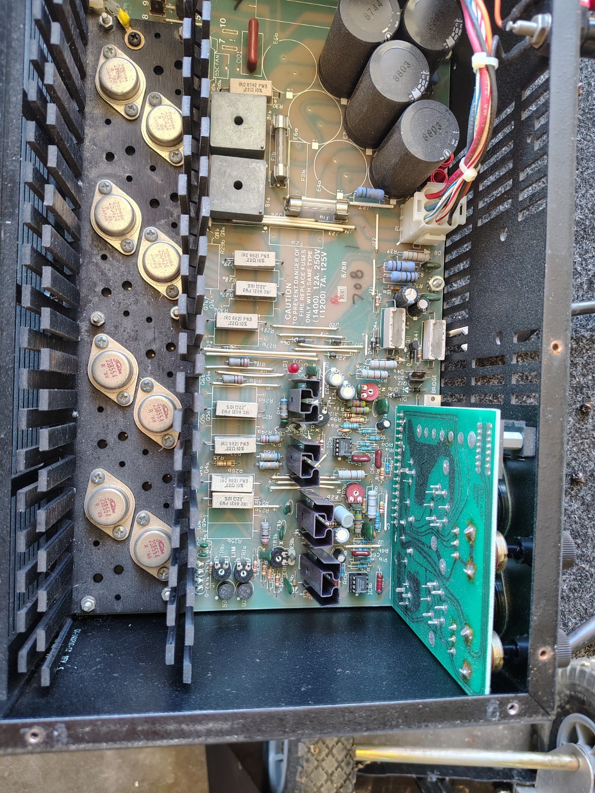 QSC Model 1200 2-Channel Power Amplifier