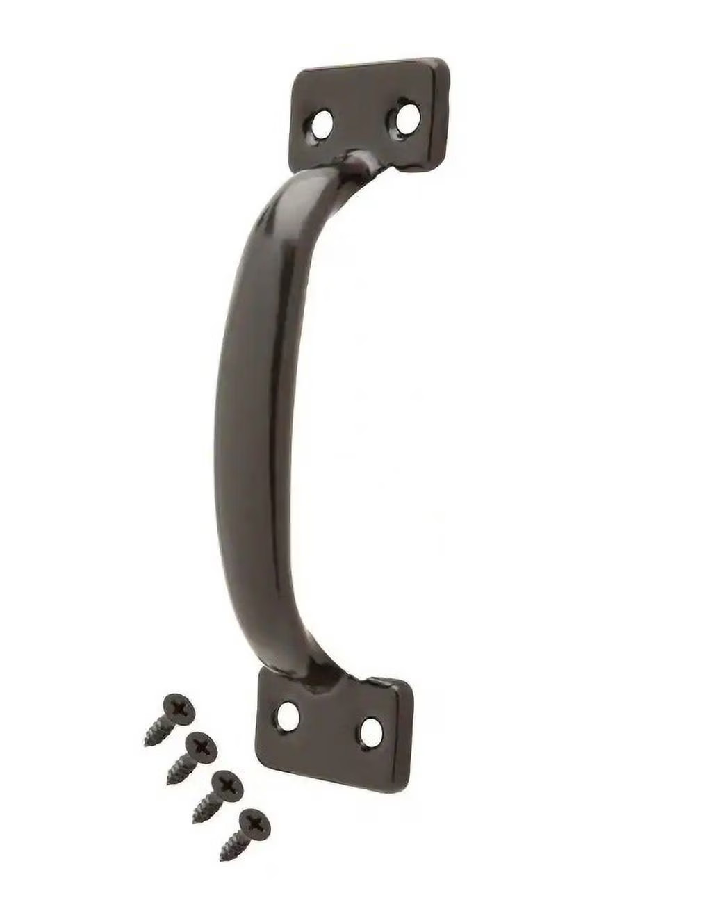 Everbilt 5-3/4 in. Black Door Pull