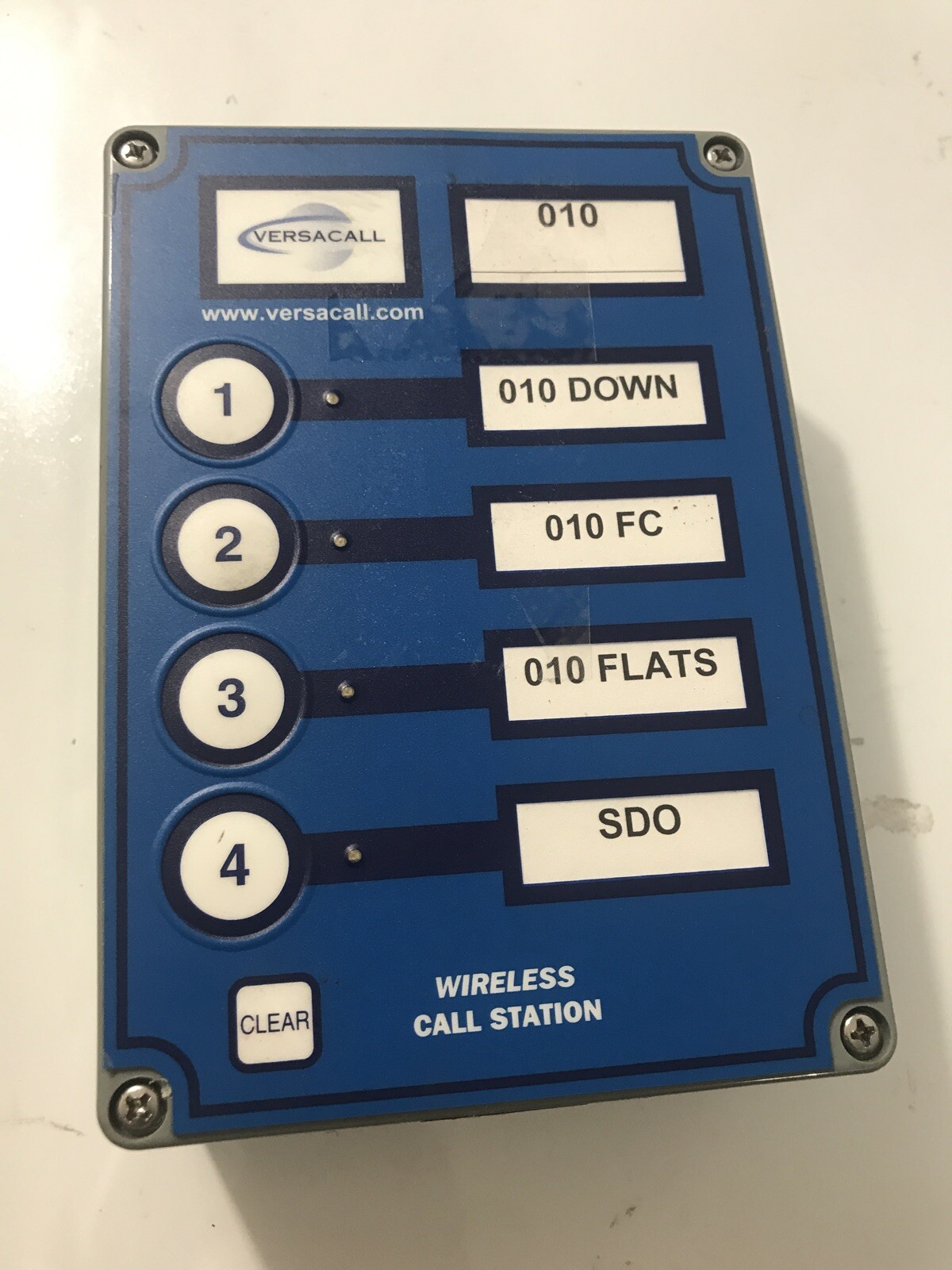 VERSA CALL WIRELESS CALL STATION Vt3000