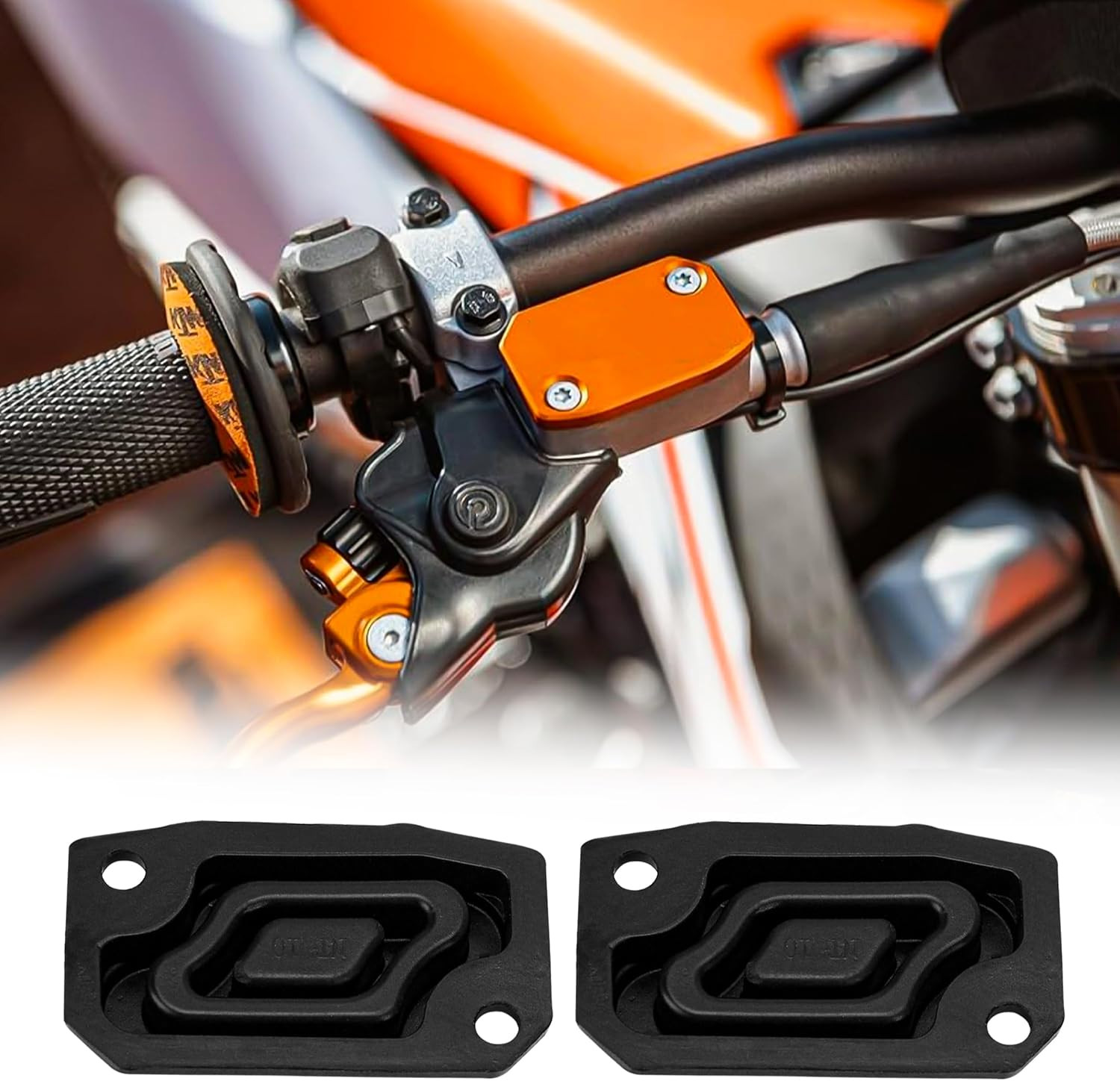 Front Brake Clutch Master Cylinder Gaskets Replacement Compatible with Brembo...