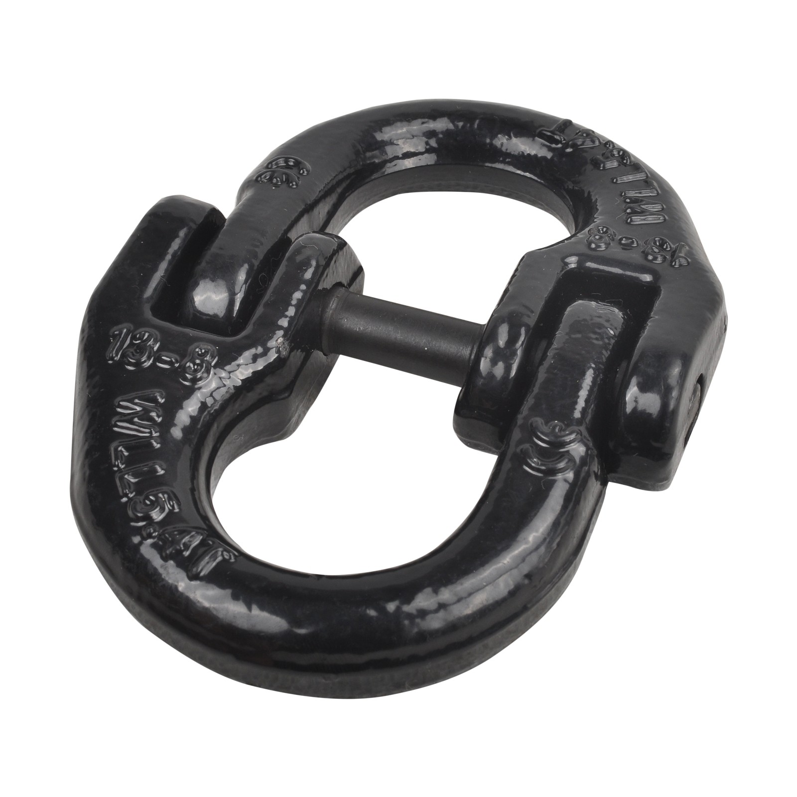 8x Chain Coupling Link 1/2" G80 Hammer Lock Connector 12000lbs Hammerlink Black