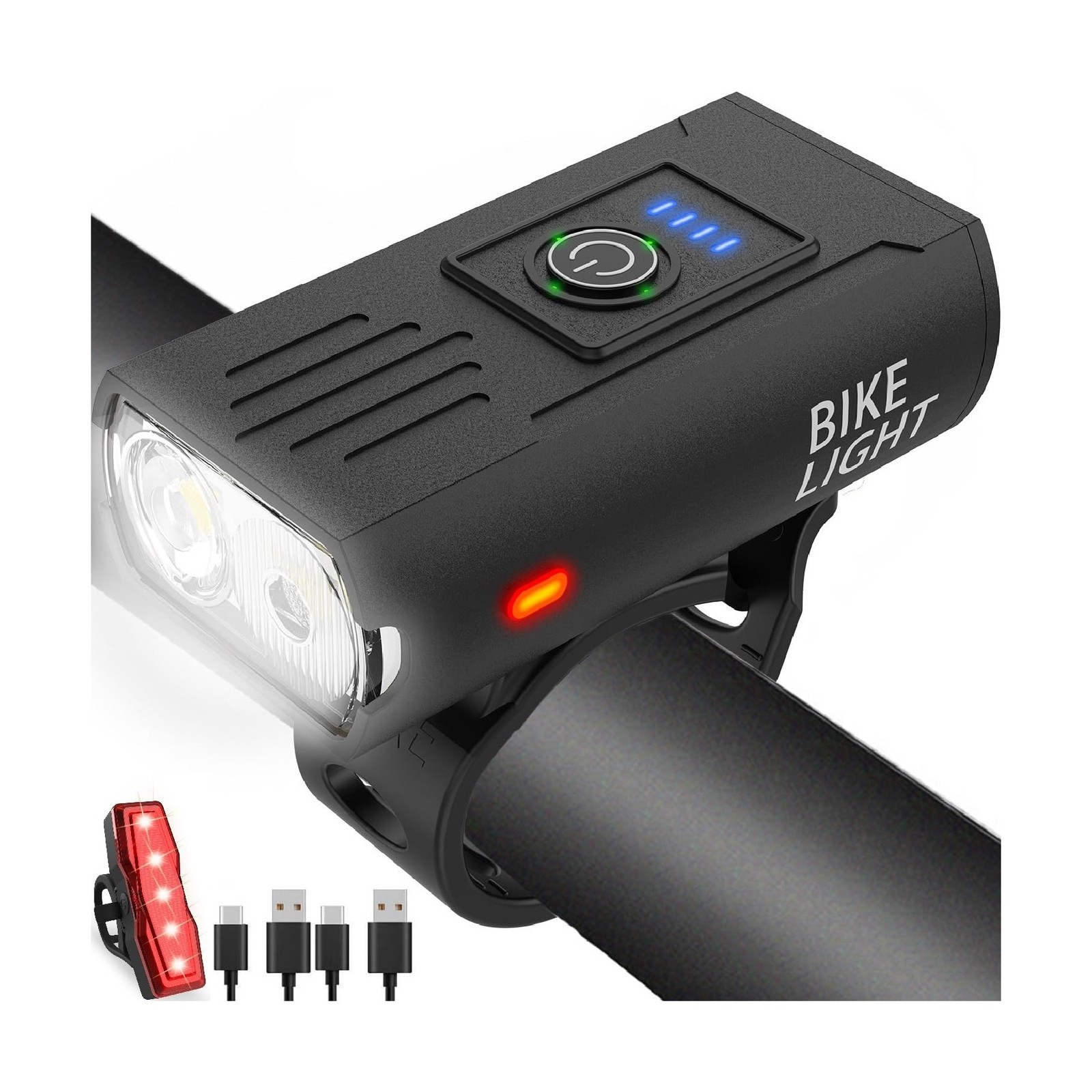 Victoper Bike Light, High Lumens Super Bright Bicycle Lite, 6+4... FAST USA SHIP