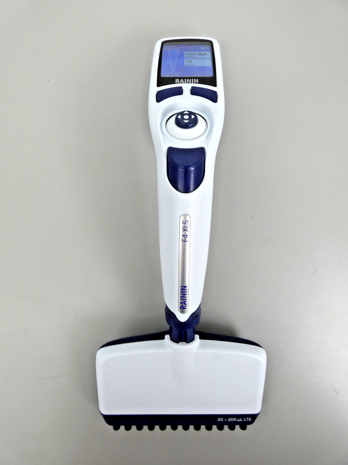 Rainin E4 Electronic Multi Pipette E12-200XLS+