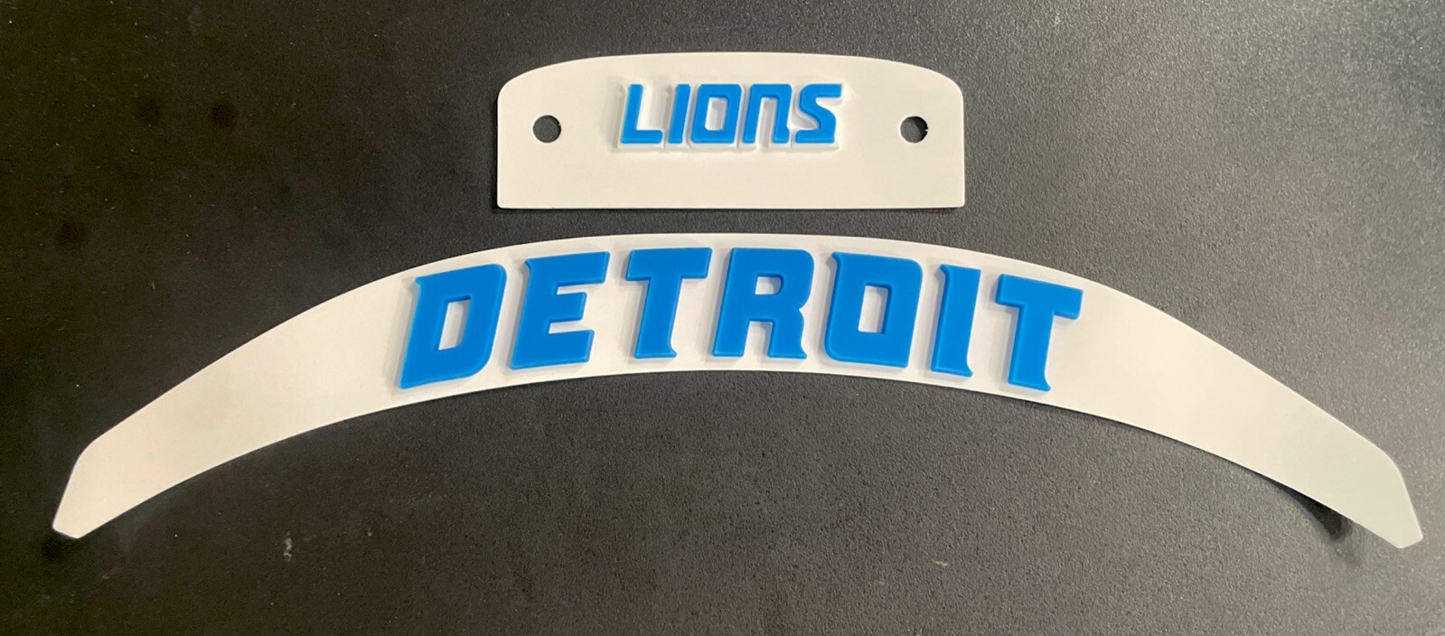 3D Bumpers - Lions Speed Set for a Full Size Helmet