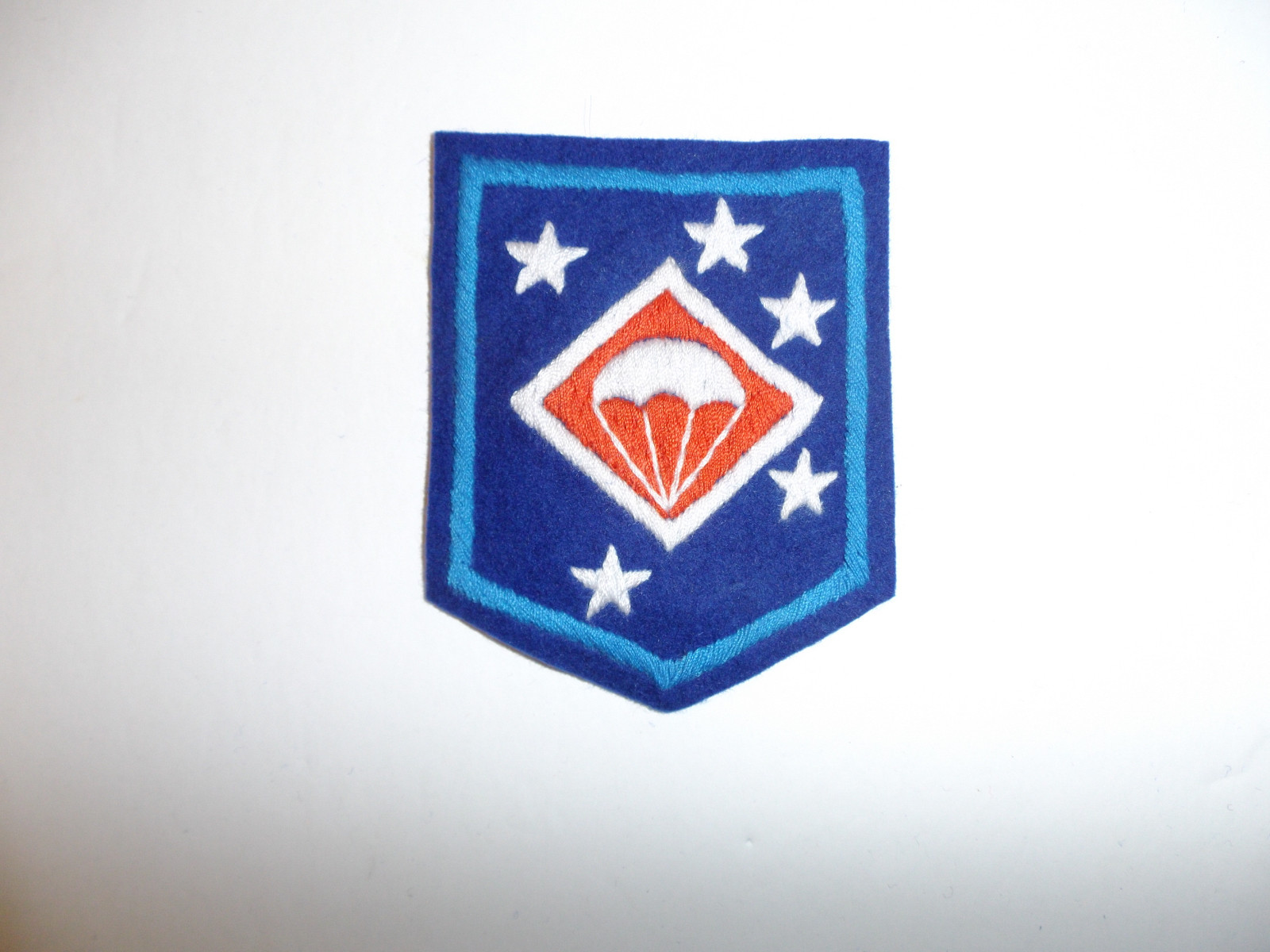 b0356 USMC WW2 US Amphibious Marine Corps Paratrooper Hand Embroidered Patch R5A